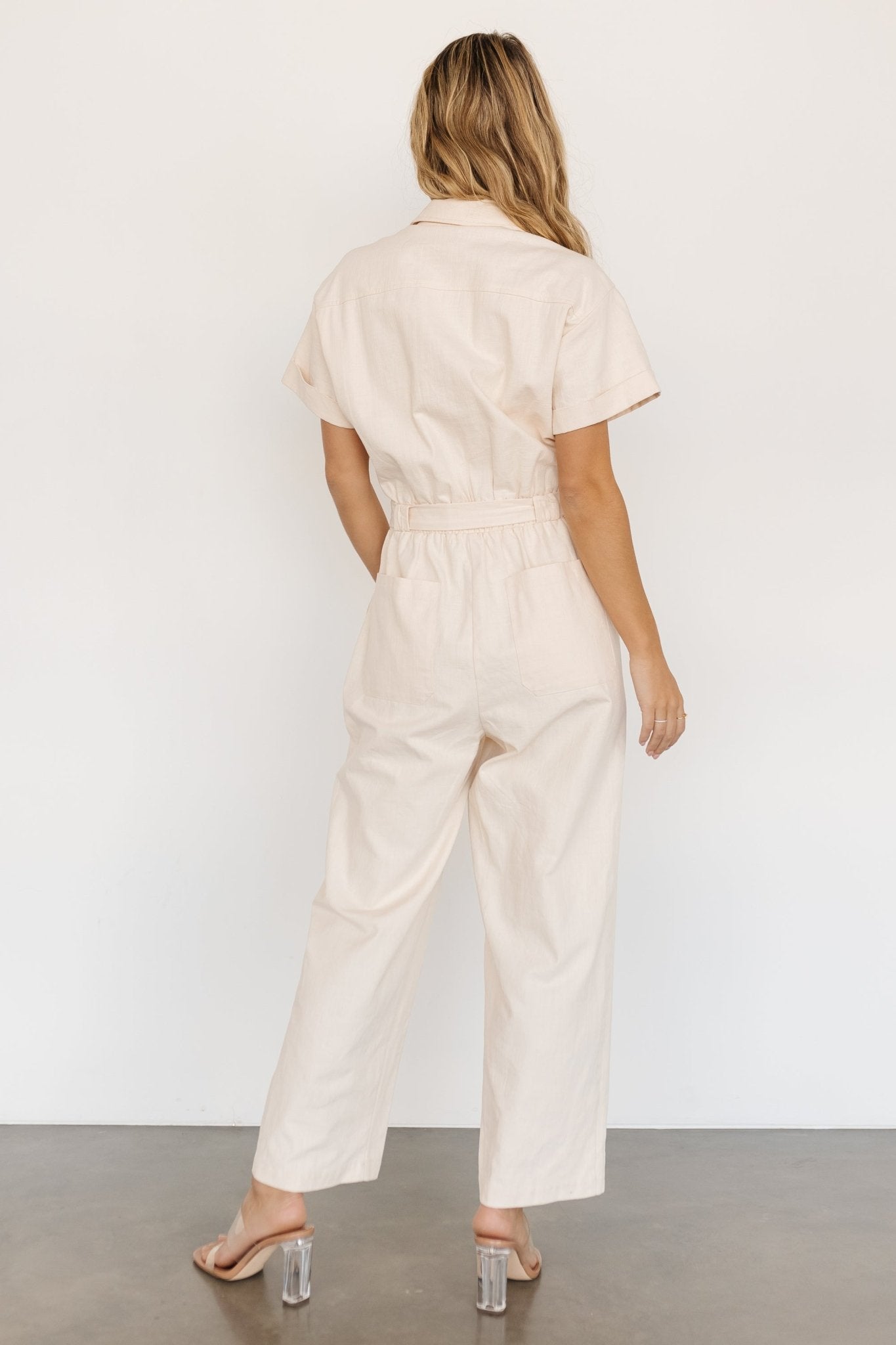 Newport Jumpsuit | Cream Outlet Fashion Style